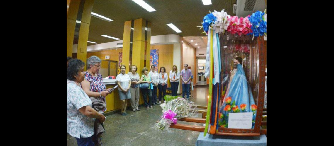 La imagen de la Virgen de Sixilera visitoacute Pregoacuten 