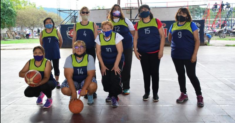 Se puso en marcha la Liga Municipal de Maxibasquet Femenino