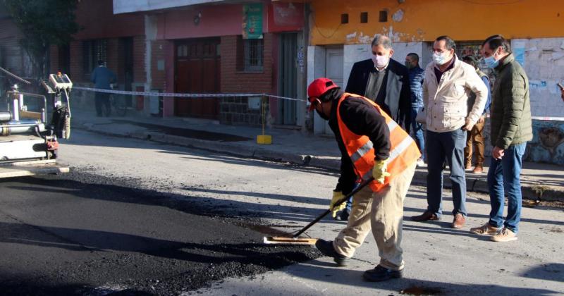 El Municipio avanza con el plan de repavimentacioacuten de arterias