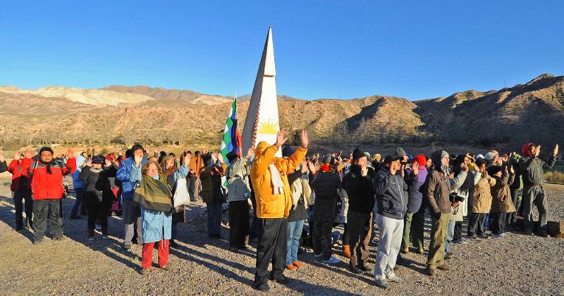 En Jujuy se celebroacute el primer solsticio de invierno con la ceremonia del Inti Raymi