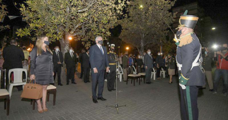 A 209 antildeos del Eacutexodo Morales participoacute del Cambio de Guardia