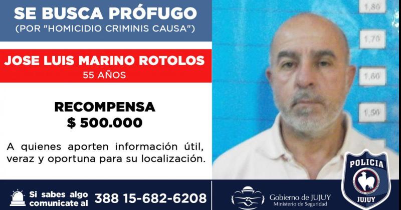 Ofrecen 500000 de  recompensa para dar con el proacutefugo Roacutetolos