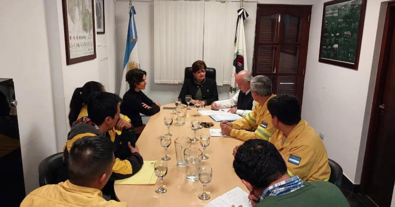 Evaluaron proyecto que propone un nuevo reacutegimen previsional para brigadistas