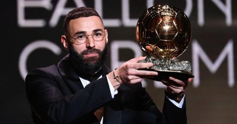    Karim Benzema ganoacute el Baloacuten de Oro 2022