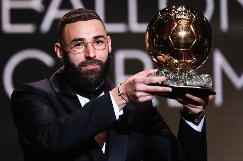    Karim Benzema ganoacute el Baloacuten de Oro 2022