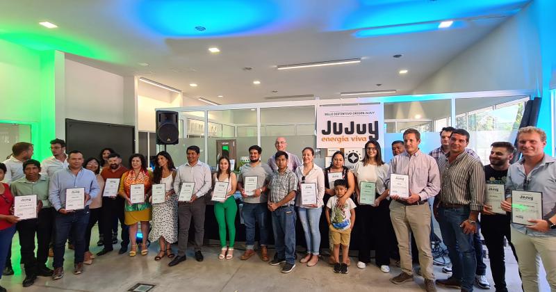 22 empresas jujentildeas distinguidas con el Sello Origen Jujuy