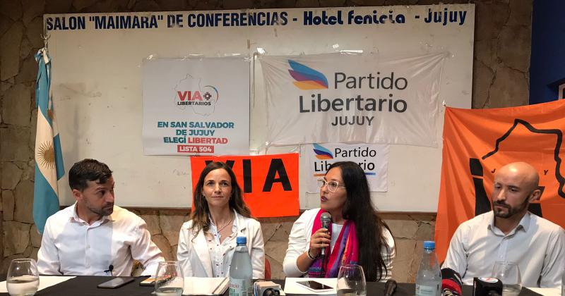 Cecilia Garciacutea es la candidata a gobernadora de Viacutea Libertarios