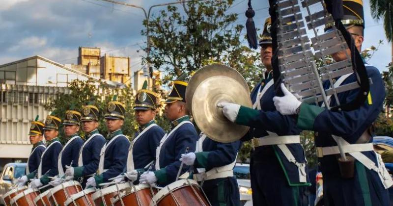 Conmemoraron el Diacutea del Himno Nacional