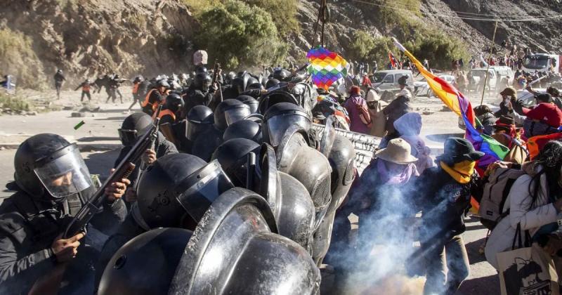 Mostraron el frondoso prontuario de algunos manifestantes aprehendidos