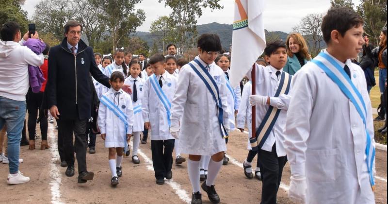 Jujuy recordoacute el Diacutea de la Bandera y a su creador Manuel Belgrano