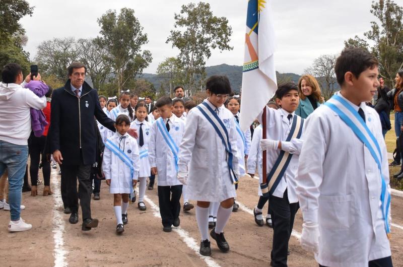 Jujuy recordoacute el Diacutea de la Bandera y a su creador Manuel Belgrano