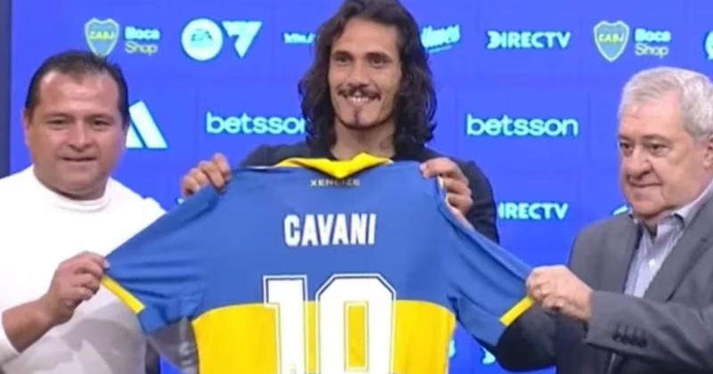 Cavani- Estoy en los uacuteltimos antildeos y Boca es una responsabilidad muy grande