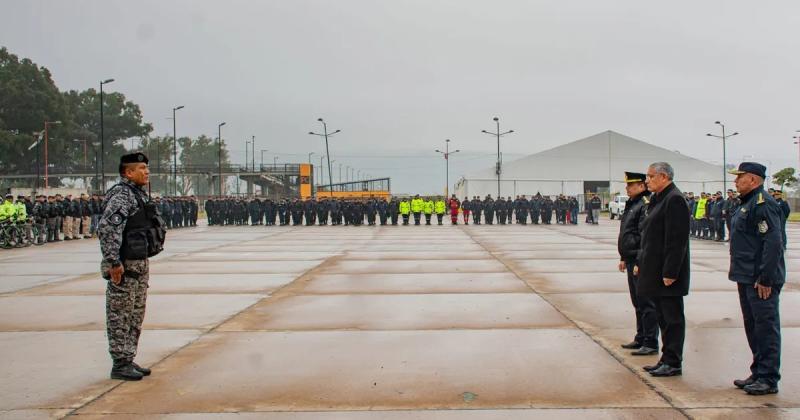 Lanzaron un megaoperativo deseguridad para Capital e interior