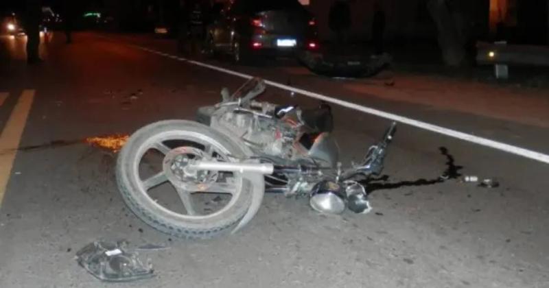 Motociclista murioacute tras ser embestido en ruta 66 a la altura de Las Pampitas