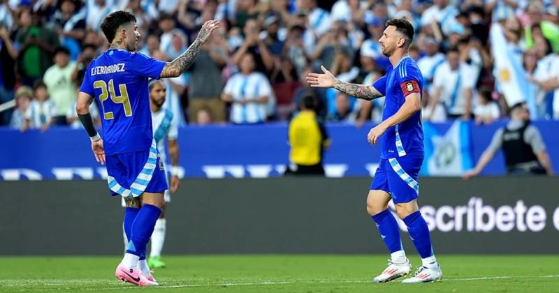 Argentina goleoacute a Guatemala y llega afilado a la Copa Ameacuterica