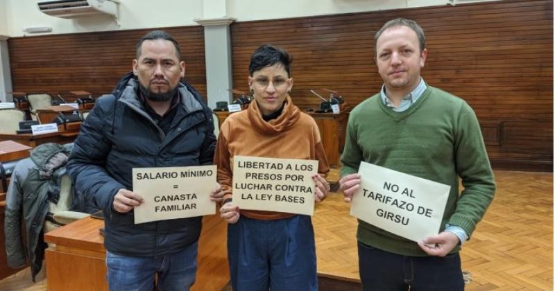 La izquierda planteoacute arriba los salarios estatales y abajo el tarifazo del Girsu