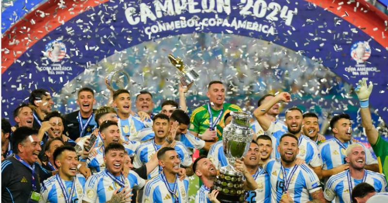 Argentina Bicampeoacuten de Ameacuterica y extiende su leyenda