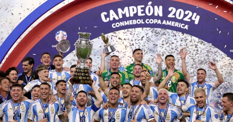 Argentina Bicampeoacuten de Ameacuterica y extiende su leyenda