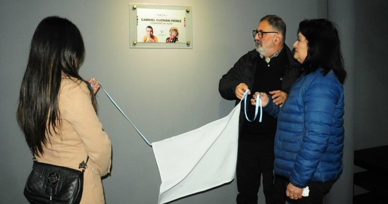 Sala del espacio cultural Jorge Accame lleva el nombre de Gabriel Guzmaacuten