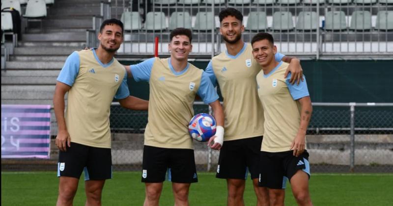 Las estrellas de Argentina del fuacutetbol de los Juegos Oliacutempicos