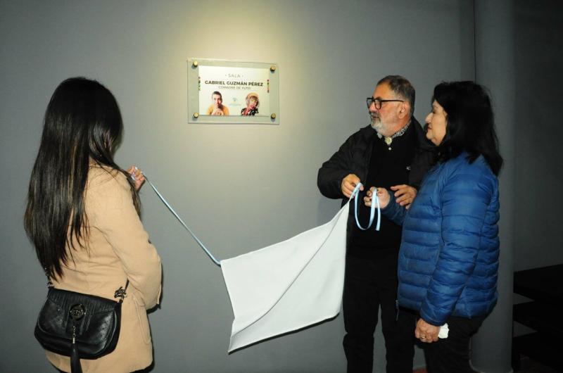 Sala del espacio cultural Jorge Accame lleva el nombre de Gabriel Guzmaacuten