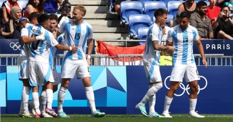 La Seleccioacuten argentina Sub 23 le ganoacute a Ucrania y va con Francia en cuartos de final