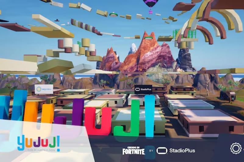 Los paisajes de Jujuy en el popular videojuego Fortnite