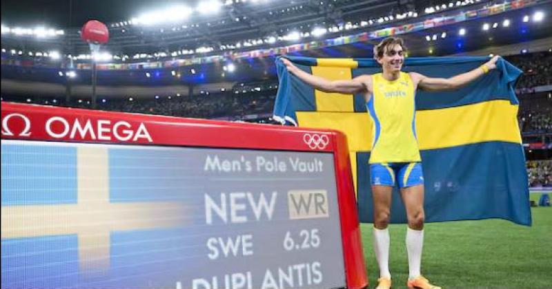 Duplantis rompe dos reacutecords y se lleva la medalla dorada