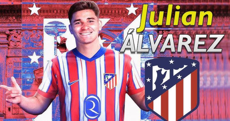  Juliaacuten Alvarez finalmente jugaraacute para Atleacutetico de Madrid