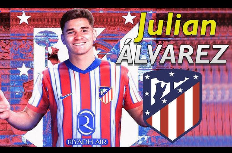  Juliaacuten Alvarez finalmente jugaraacute para Atleacutetico de Madrid