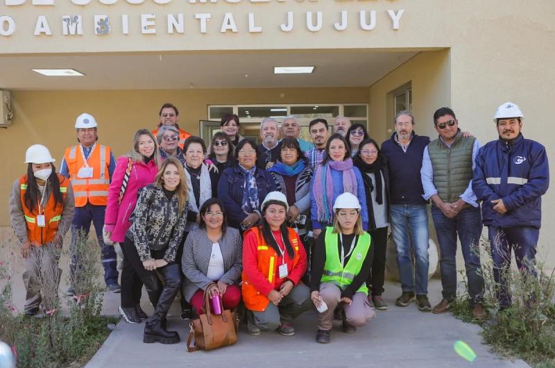 GIRSU- los legisladores provinciales visitaron el Centro Ambiental Jujuy