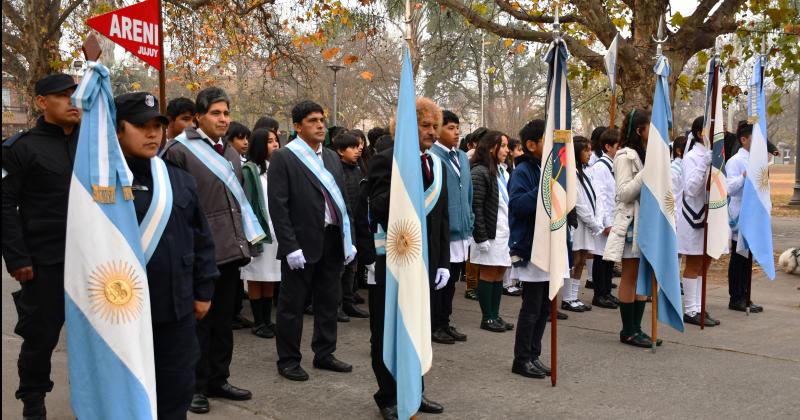 Recordaron aniversario de la primera fundacioacuten de Jujuy en Ciudad de Nieva