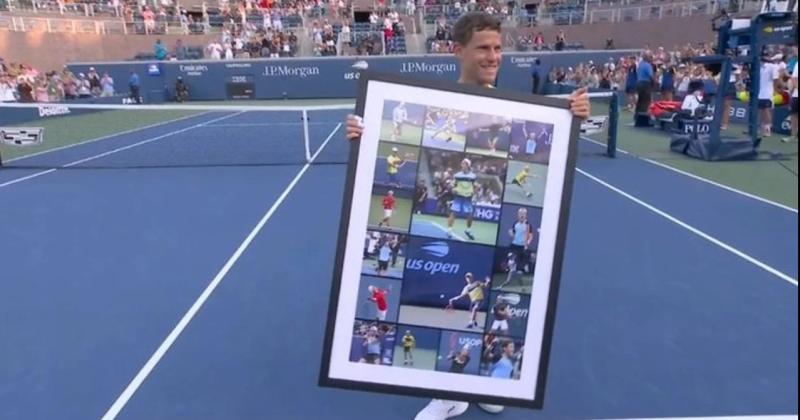 Entre laacutegrimas Schwartzman se despidioacute del US Open