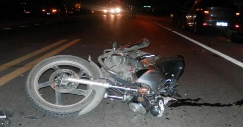 Murioacute un joven que se encontraba grave tras derrapar con su moto en Ruta 9