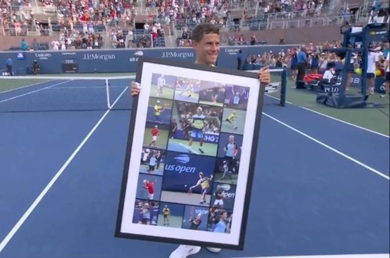 Entre laacutegrimas Schwartzman se despidioacute del US Open