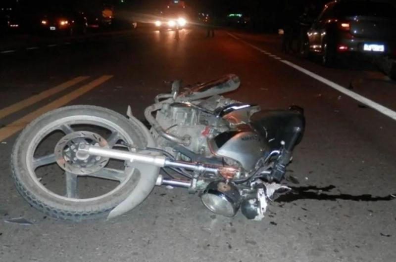 Murioacute un joven que se encontraba grave tras derrapar con su moto en Ruta 9