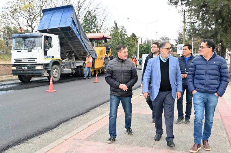 Plan de pavimentacioacuten- habilitaron Av Espantildea y pronto calle Guemes