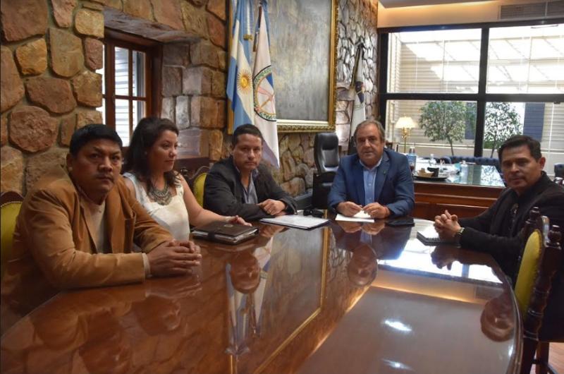 El Vicegobernador escuchoacute propuestas de capacitacioacuten de sindicato vial nacional