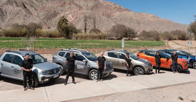 Jujuy elegida por Renault para la exhibicioacuten de sus nuevos vehiacuteculos