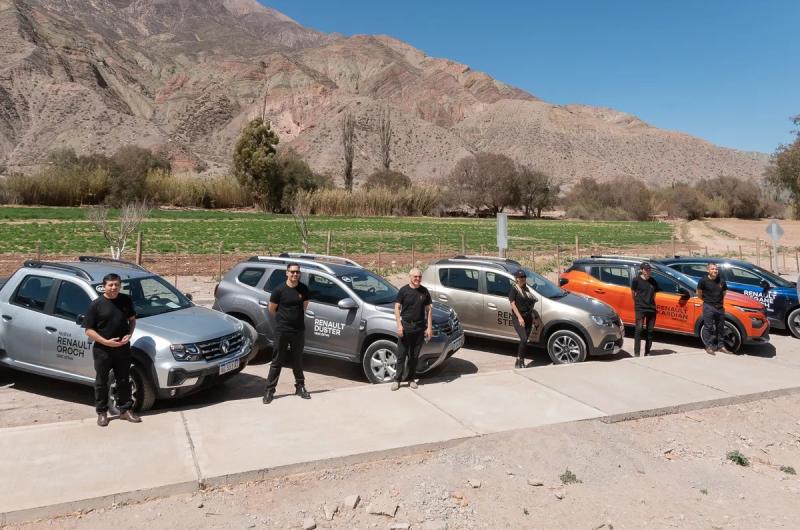 Jujuy elegida por Renault para la exhibicioacuten de sus nuevos vehiacuteculos