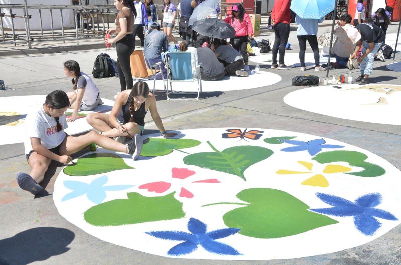 Con la tradicional pintada estudiantil inicia hoy la Fiesta Nacional de los Estudiantes