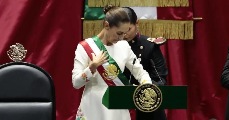 Claudia Sheinbaum se convirtioacute en la primera mujer presidenta de Meacutexico