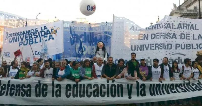 Marcha Federal Universitaria por la Ley de Financiamiento 