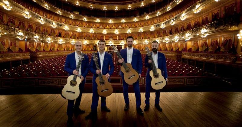 Mozarteum Jujuy presenta al cuarteto de guitarras In Crescendo