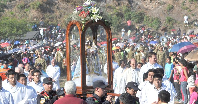 La peregrinacioacuten a Riacuteo Blanco con dispositivos de seguridad 