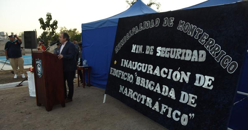 Inauguraron sede de la Brigada de Narcotraacutefico en Monterrico