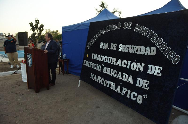 Inauguraron sede de la Brigada de Narcotraacutefico en Monterrico