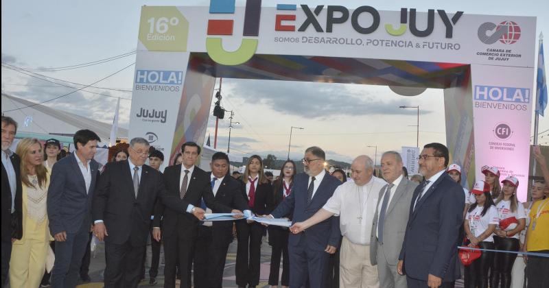 Sadir inauguroacute la 16deg edicioacuten de la ExpoJuy la muestra del potencial econoacutemico provincial