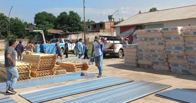 Familias afectadas por el temporal recibieron asistencia del Gobierno 