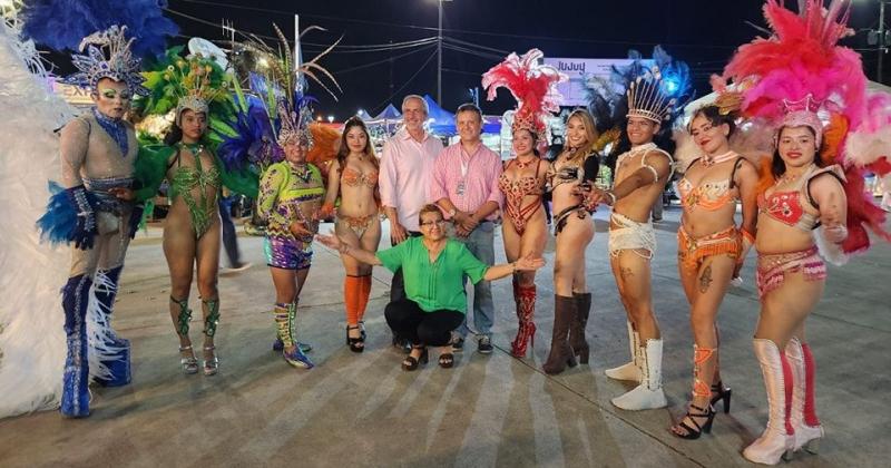 Presentaron el colorido de los corsos de la Perla del Ramal en el cierre de la Expojuy